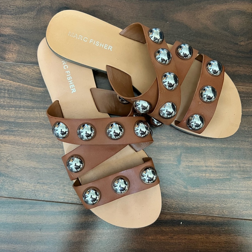 Marc Fisher Slide Sandals